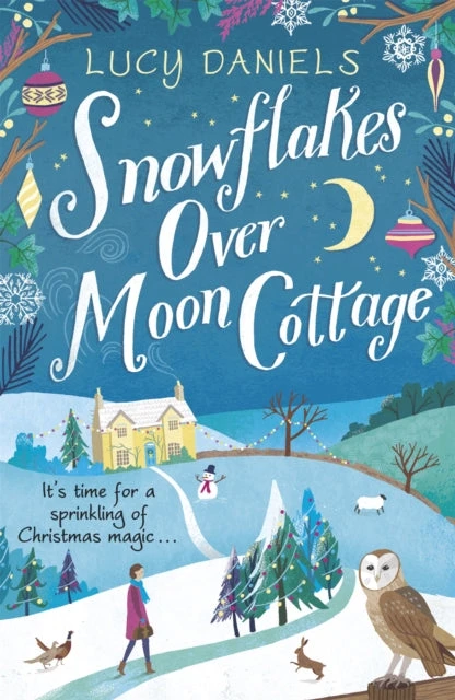 KNYGA Lucy Daniels Snowflakes over Moon Cottage