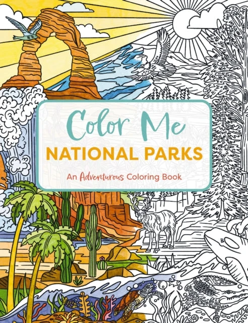 KNYGA Mill Color Me National Parks