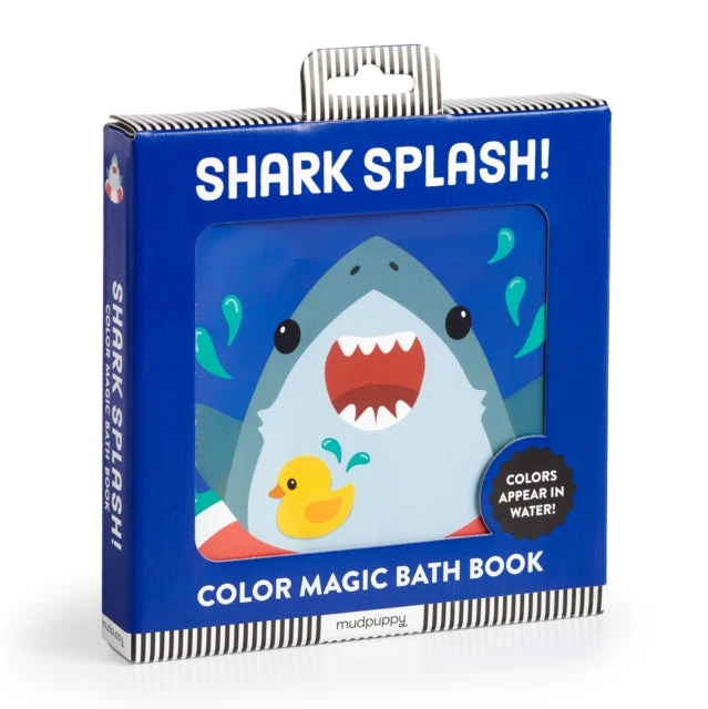 KNYGA Mudpuppy Shark Splash! Color Magic Bath Book