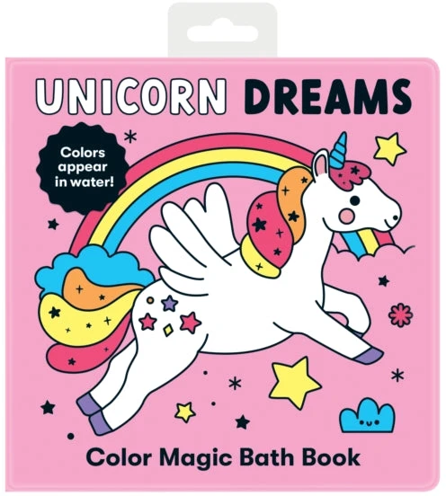 KNYGA Mudpuppy Unicorn Dreams Color Magic Bath Book