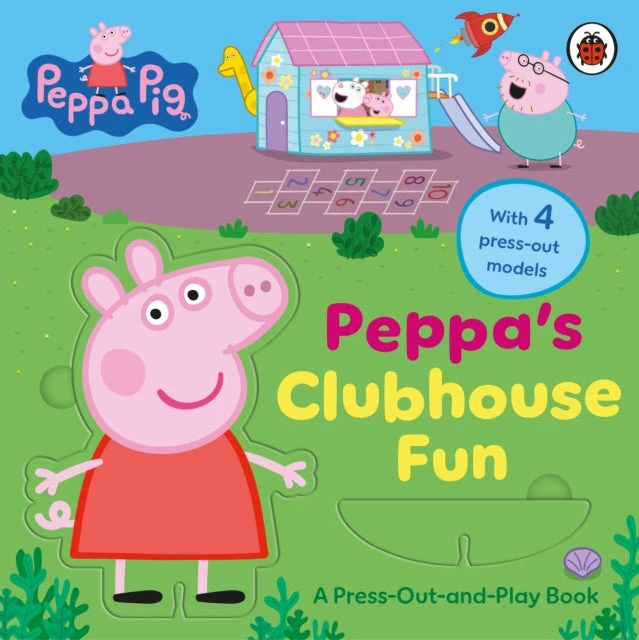 KNYGA Peppa Pig: Peppa’s Clubhouse Fun: A Press-Out-and-Play Book