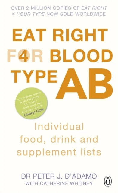 KNYGA Peter J Dadamo Eat Right for Blood Type AB