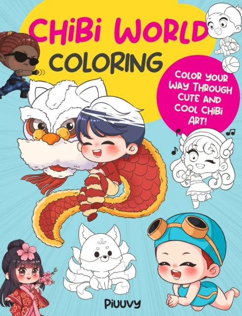KNYGA Piuuvy Chibi World Coloring