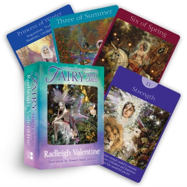 KNYGA Fairy Tarot kortos Hay House