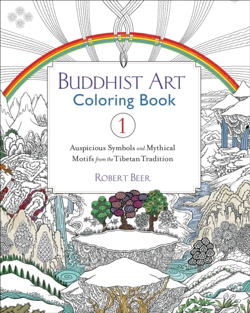 KNYGA Robert Beer Buddhist Art Coloring Book 1