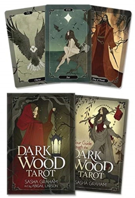 Llewellyn Dark Wood Tarot Kortos (Pažeista pakuotė)