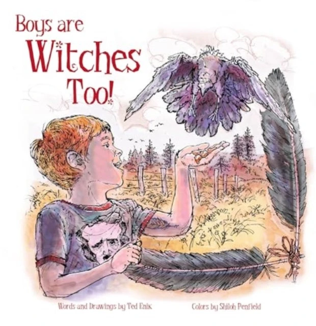 Schiffer Publishing Boys Are Witches Too – iliustruota magijos ABC knyga vaikams