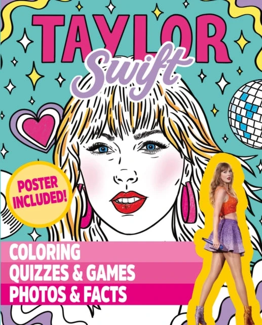 KNYGA White Star Taylor Swift: Coloring &amp; Activity Book