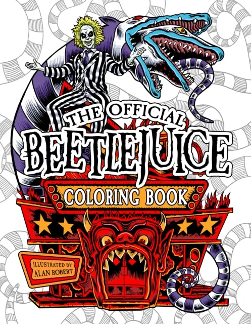 KNYGA Alan Robert Beetlejuice: The Official Coloring Book