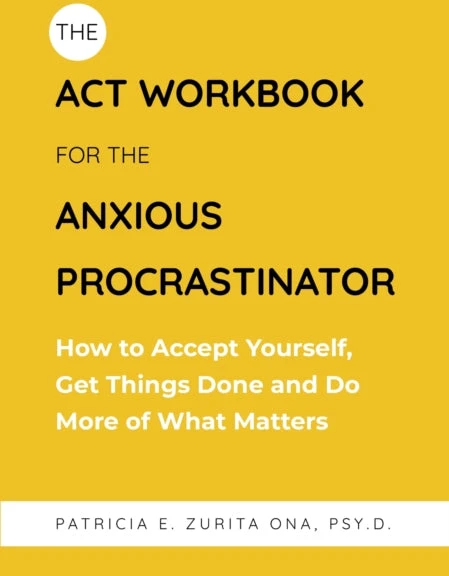 KNYGA Bookshop ACT Workbook for the Anxious Procrastinator