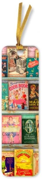 KNYGA Bookshop Aimee Stewart: Vintage Cook Book Library Bookmarks (pack of 10)