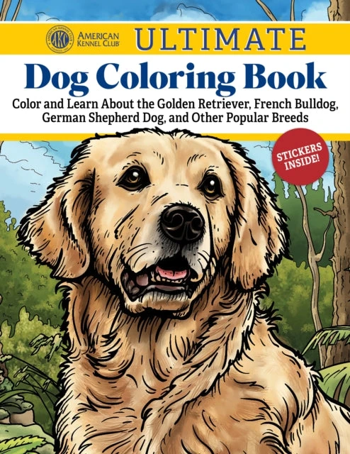KNYGA Bookshop AKC Ultimate Dog Coloring Book
