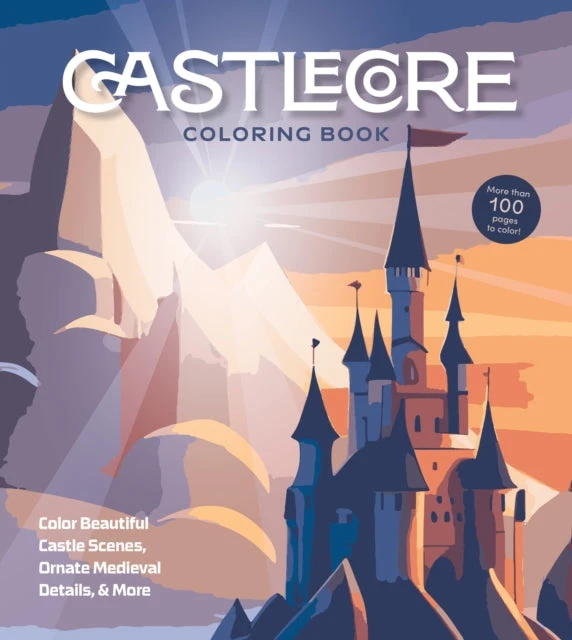 KNYGA Bookshop Castlecore Coloring Book