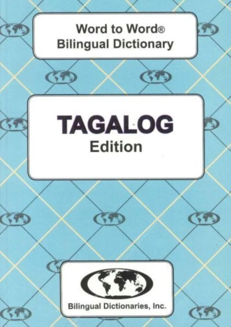 KNYGA Bookshop English-Tagalog & Tagalog-English Word-to-Word Dictionary