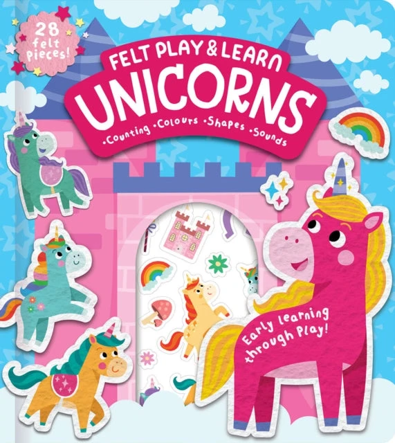 KNYGA Alice Barker Felt Play & Learn Unicorns