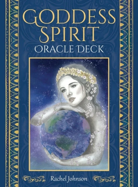 Blue Angel Mėlyna Angel Mėlyna Angel Goddess Spirit Oracle Kortos
