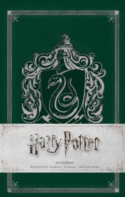 Kišeninė Užrašinė Harry Potter: Slytherin Insight Editions
