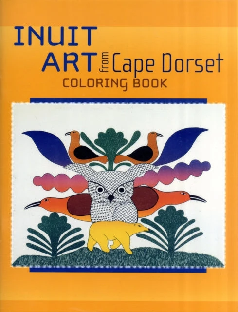 KNYGA Bookshop Inuit Art from Cape Dorset Coloring Book