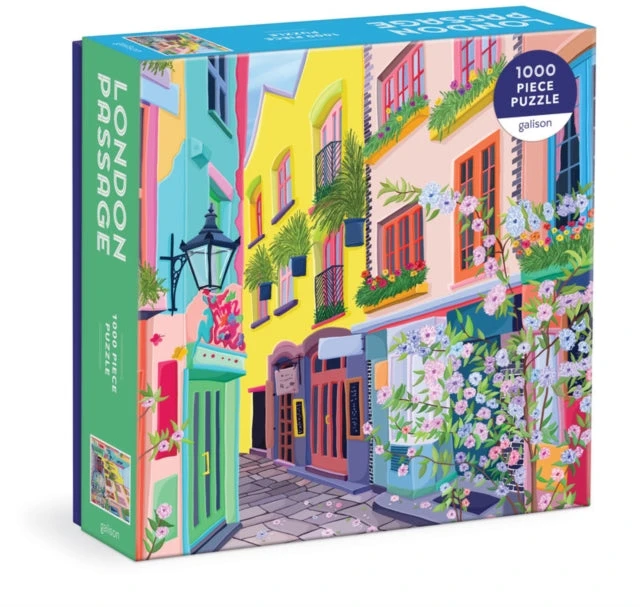 Dėlionė Galison London Passage 1000 Piece Puzzle in Square Box