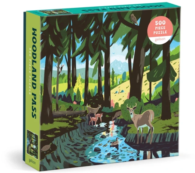 Dėlionė „Galison Woodland Pass“, 500 detalių