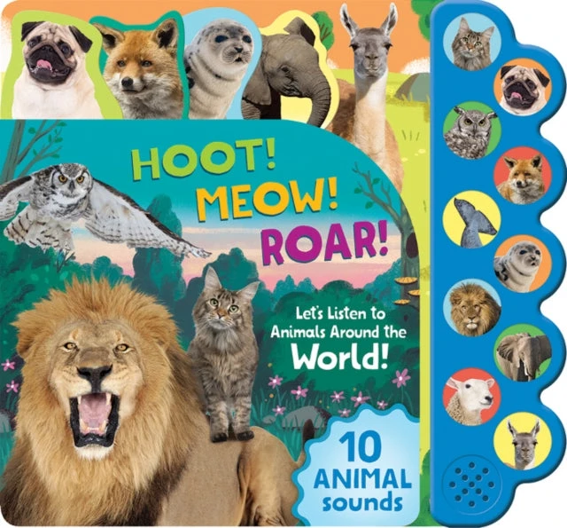 KNYGA Cottage Door Press Hoot! Meow! Roar!