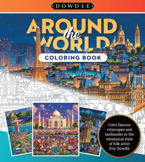 KNYGA Eric Dowdle Around the World Coloring Book