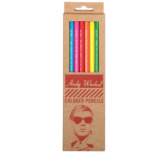 KNYGA Galison Warhol Philosophy 2.0 Colored Pencils