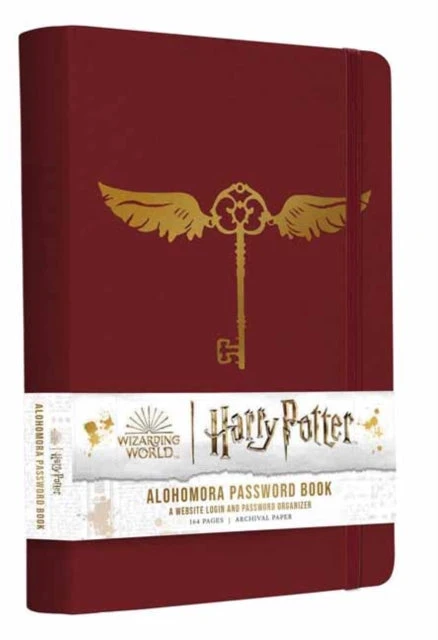 Insight Editions Užrašų Knygelė - Harry Potter Alohomora Slaptažodžių Knyga 320g 13x19.7x2 cm