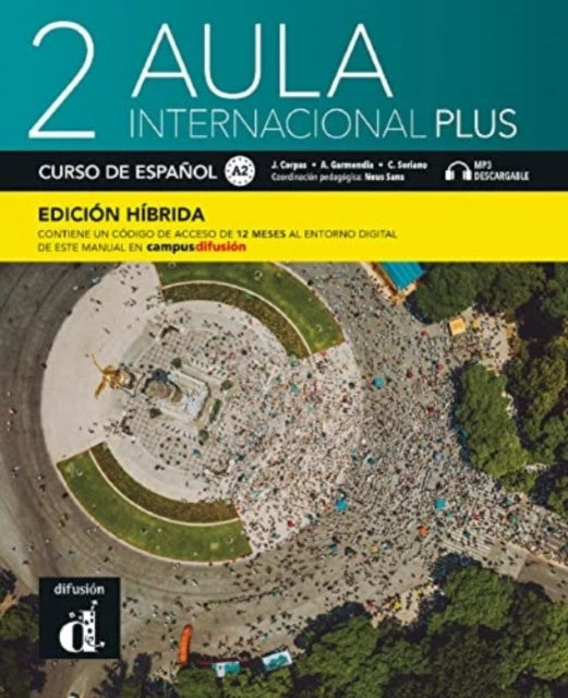 KNYGA Jaime Corpas Aula internacional Plus 2 - Edicion hibrida - Libro del alumno A2 + MP3