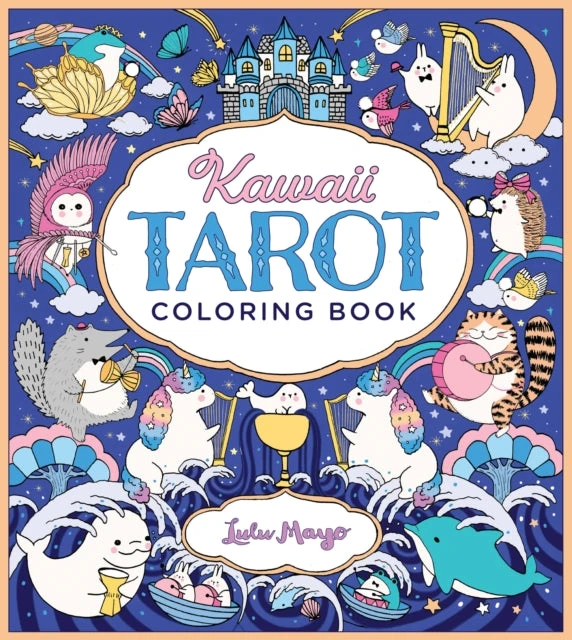 KNYGA Lulu Mayo Kawaii Tarot Coloring Book