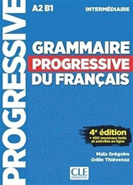 KNYGA Maia Gregoire Grammaire progressive du francais - Niveau intermediaire (A2/B1) + CD