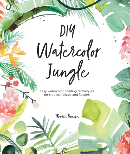 KNYGA Marie Boudon DIY Watercolor Jungle