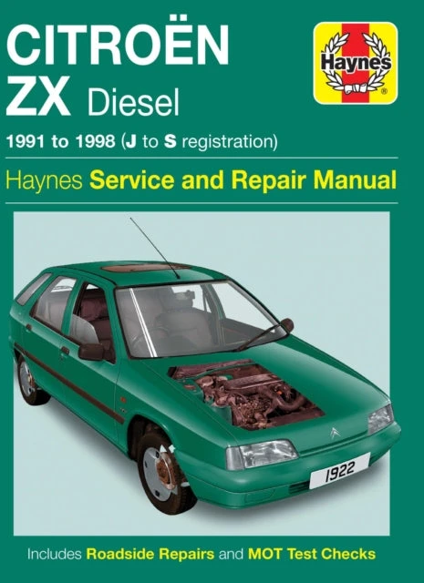KNYGA Mark Coombs Marko Coombso „Citroen ZX Diesel“ (91–98 m.) „Haynes“ remonto vadovas
