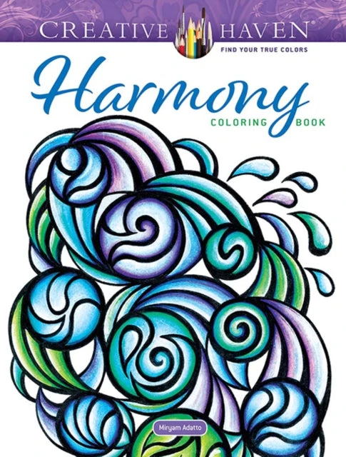 KNYGA Miryam Adatto Creative Haven Harmony Coloring Book