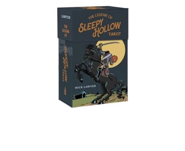 Schiffer Publishing Sleepy Hollow Legenda – gotikinė Taro kaladė, 78 kortos + vadovas (EN)