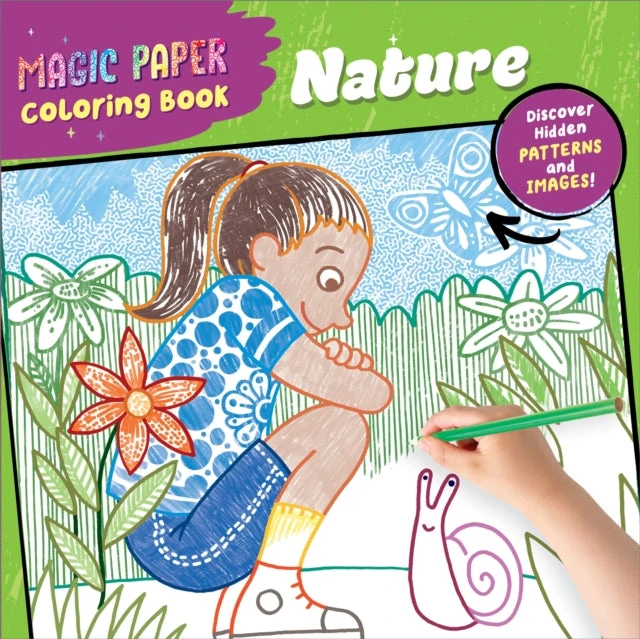KNYGA Norbert Pautner Magic Paper Coloring Book: Nature, Discover Hidden Patterns and Images!