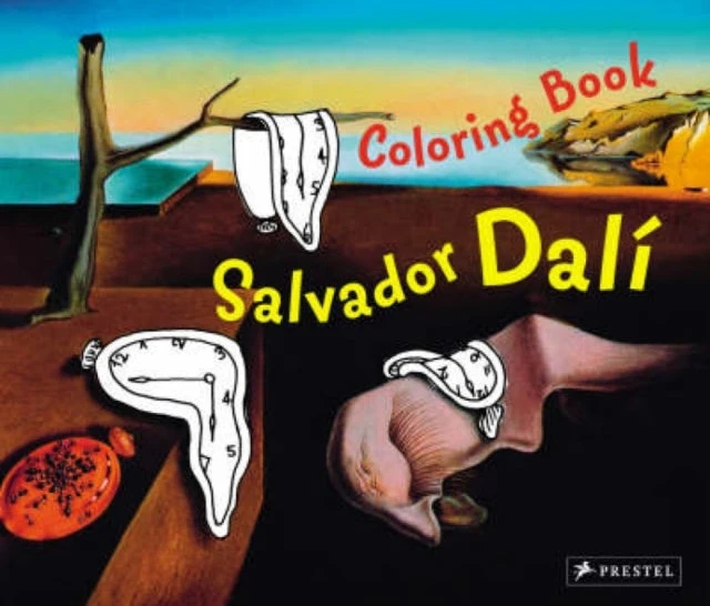 KNYGA Prestel Publishing Coloring Book Dali