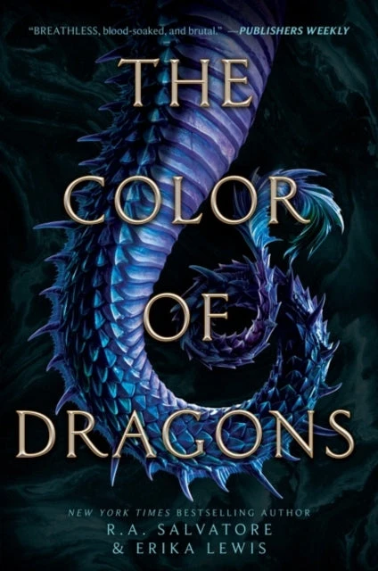 KNYGA R A Salvatore Color of Dragons