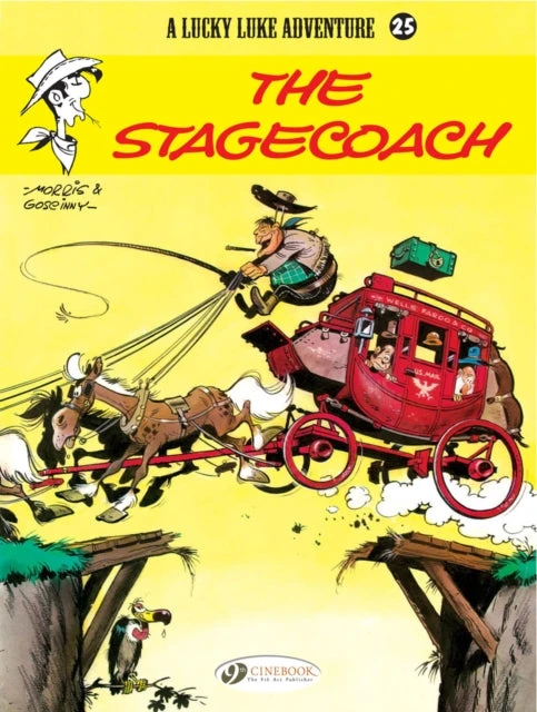 KNYGA Ren Goscinny Lucky Luke 25 - The Stagecoach
