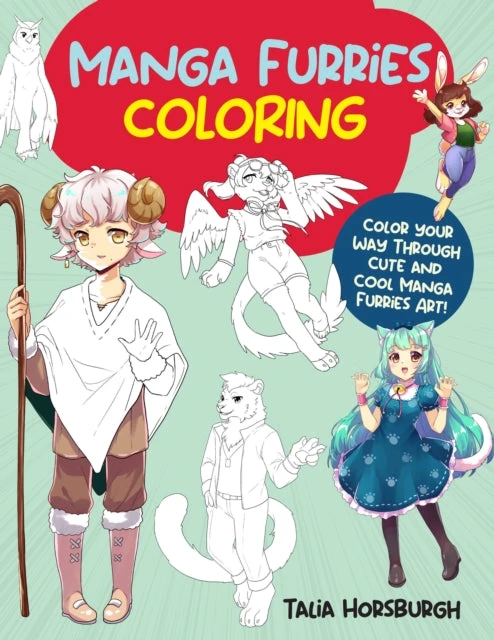 KNYGA Talia Horsburgh Manga Furries Coloring