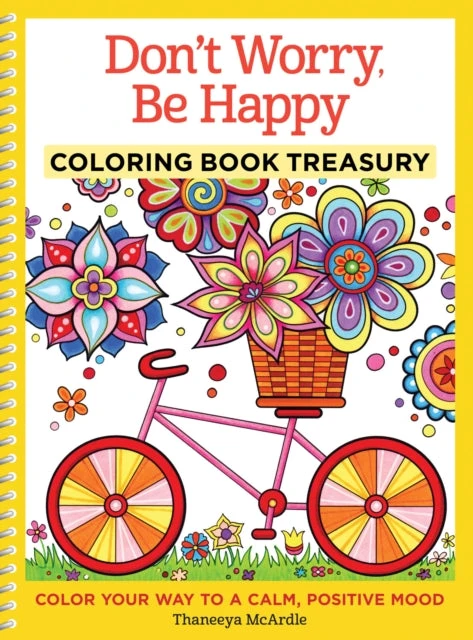 KNYGA Thaneeya Mcardle Don't Worry, Be Happy Coloring Book Treasury