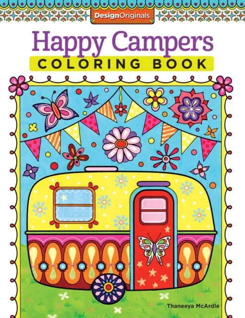 KNYGA Thaneeya Mcardle Happy Campers Coloring Book