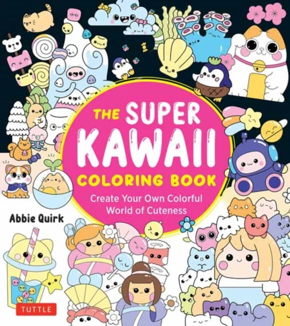 KNYGA Abbie Quirk Super Kawaii Coloring Book
