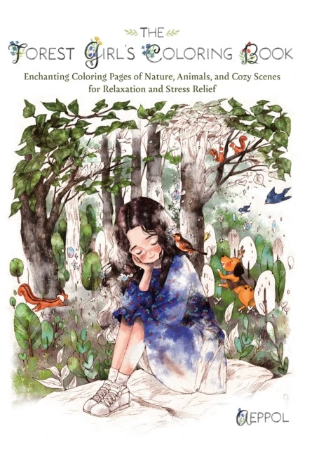 KNYGA Aeppol Forest Girl's Coloring Book
