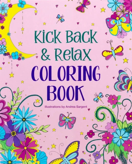KNYGA Andrea Sargent Kick Back &amp; Relax Coloring Book
