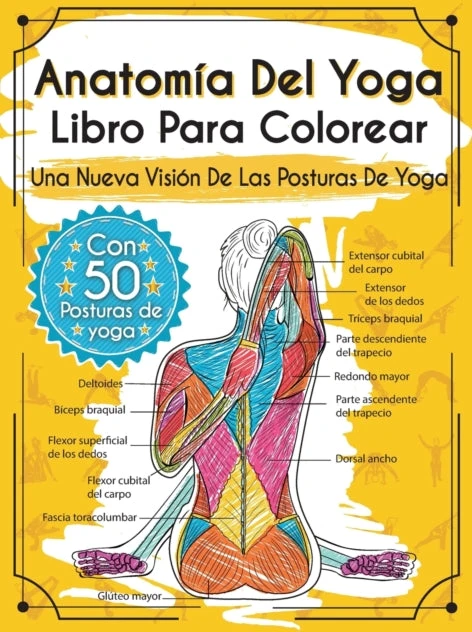 KNYGA Bookshop Anatomia Del Yoga Libro Para Colorear