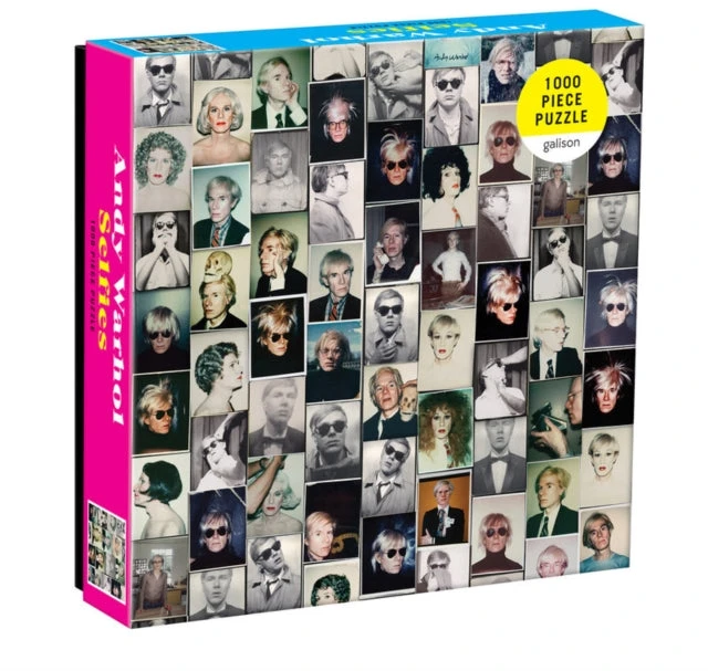Bookshop Knygyno Andy Warhol asmenukės 1000 detalių dėlionė