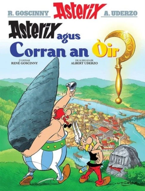 KNYGA Bookshop Asterix Agus an Corran OIr (Gaelic)