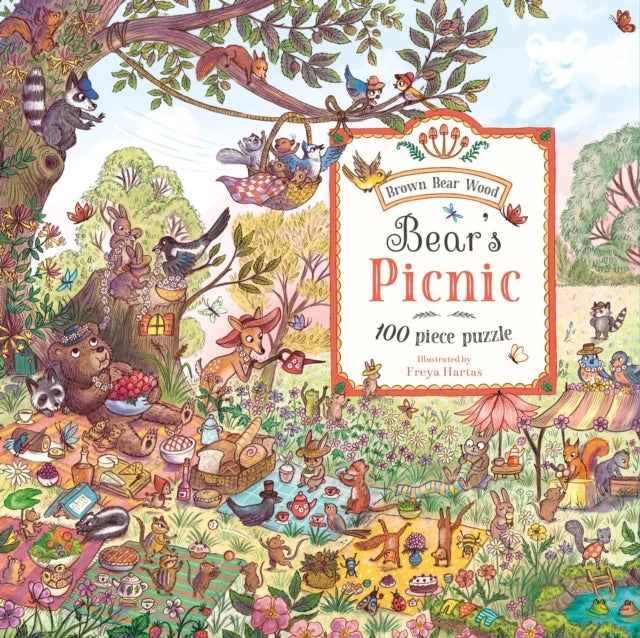 Bookshop Knygyno meškos pikniko dėlionė