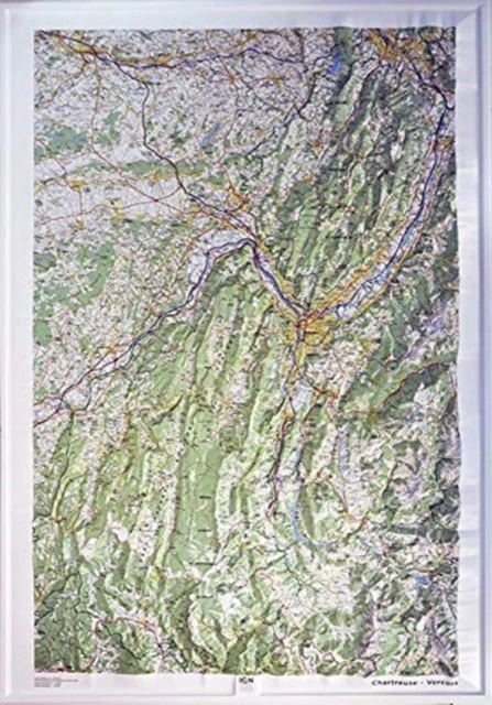 KNYGA Bookshop Chartreuse / Vercors Relief